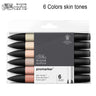 Winsor&Newton Colors Promarkers Alcohol Base Ink Twin