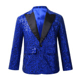 Shiny Sequins Blazer Kid Boy Stylish Jacket Coat