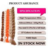 G Jumbo Braiding Hair Long Synthetic Crochet Hair