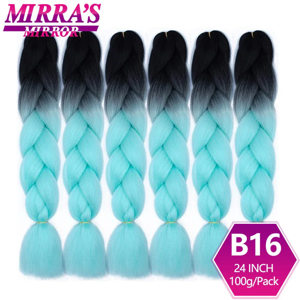 Bundles Jumbo Braiding Hair Extensions Synthetic Hair Braids