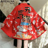 Japanese Kimono Traditional Clothing Crane Carp Anime Kimono