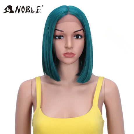 Noble Cosplay Synthetic Lace Wig Cosplay Wig Short