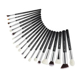 Jessup Makeup Brushes Synthetic-Natural Hair Foundation Powder