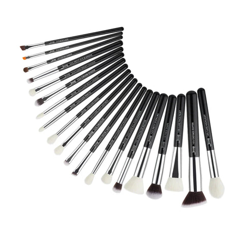 Jessup Makeup Brushes Synthetic-Natural Hair Foundation Powder