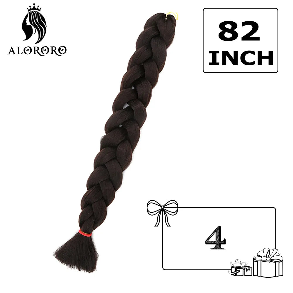 G Jumbo Braiding Hair Long Synthetic Crochet Hair