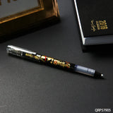 M&G Straight Liquid Signature Pen Black Red