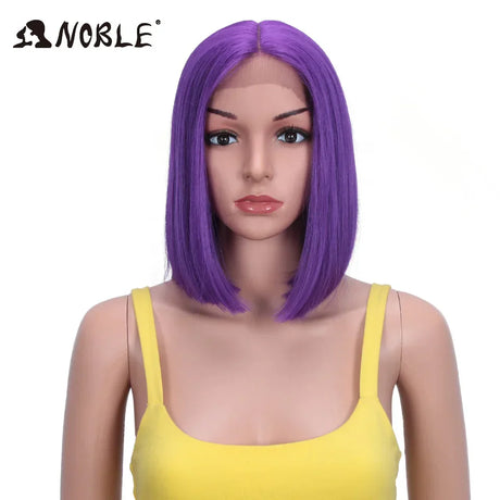 Noble Cosplay Synthetic Lace Wig Cosplay Wig Short