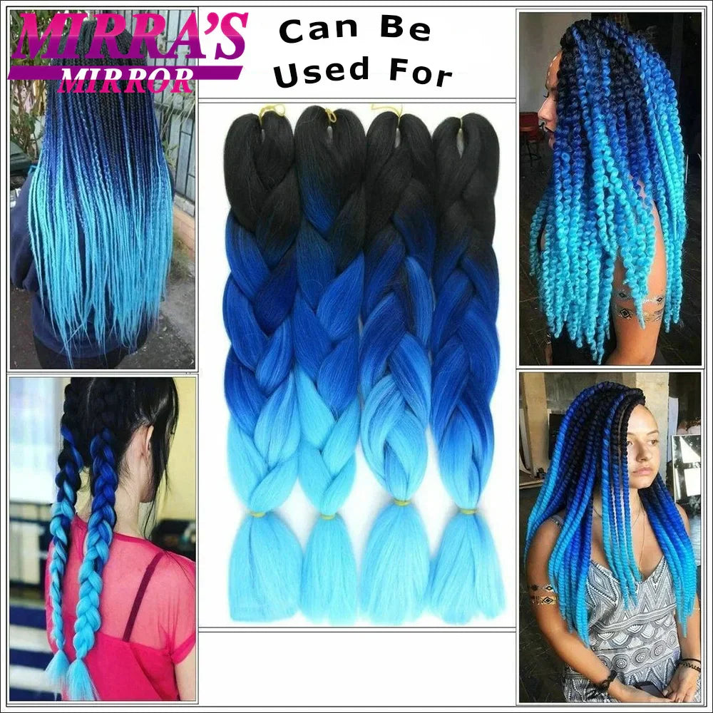 24inch Ombre Hair For Braids 5Pcs Box