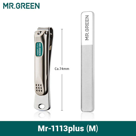 Mr.Green Nail Clippers Stainless Steel Curved Blade Clipper