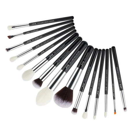 Jessup Makeup Brushes Synthetic-Natural Hair Foundation Powder