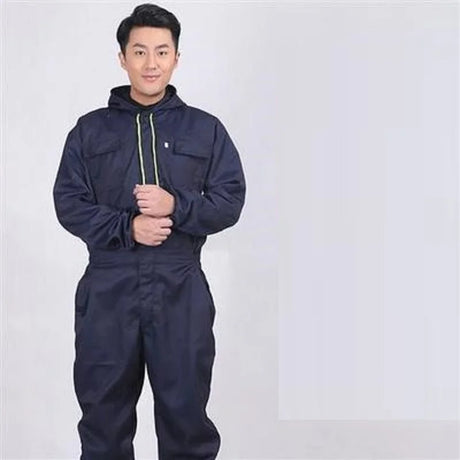 Work Overalls Men' Work Clothing Dust-Proof Wear Resistant