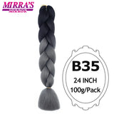 24inch Ombre Hair For Braids 5Pcs Box