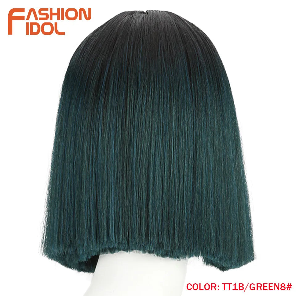 Fashion Idol Bob Wigs Straight Hair Lace Wigs