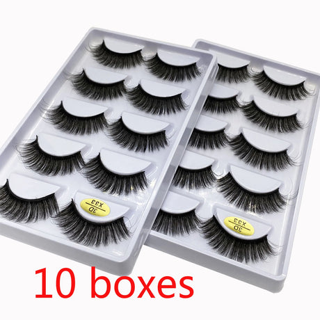 Pairs False Eyelashes Wholesale Fluffy Long Lashes