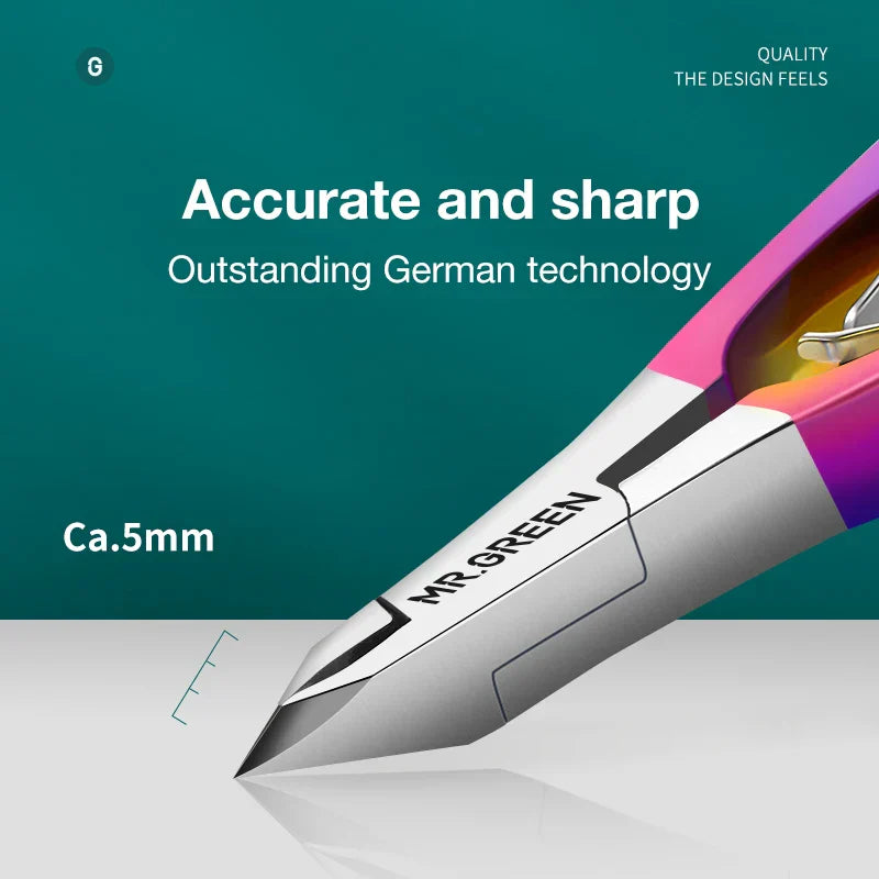 Mr.Green Gorgeous Colorful Cuticle Nippers Cuticle Clippers Nail