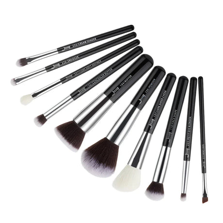 Jessup Makeup Brushes Synthetic-Natural Hair Foundation Powder