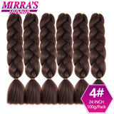 Bundles Jumbo Braiding Hair Extensions Synthetic Hair Braids