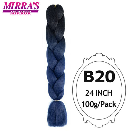 24inch Ombre Hair For Braids 5Pcs Box