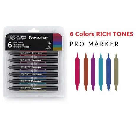 Winsor&Newton Colors Promarkers Alcohol Base Ink Twin