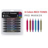 Winsor&Newton Colors Promarkers Alcohol Base Ink Twin