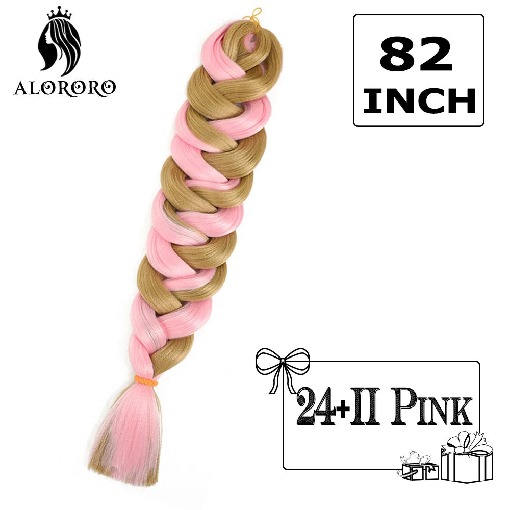 G Jumbo Braiding Hair Long Synthetic Crochet Hair