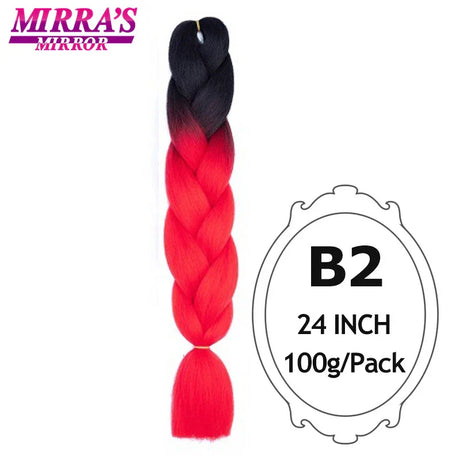 24inch Ombre Hair For Braids 5Pcs Box