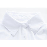 Anilv School Girl White Shirt Bodysuit Swimsuit Costume