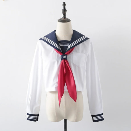 Japanese Jk Suit Three Lines Woman School Uniform