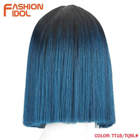 Fashion Idol Bob Wigs Straight Hair Lace Wigs