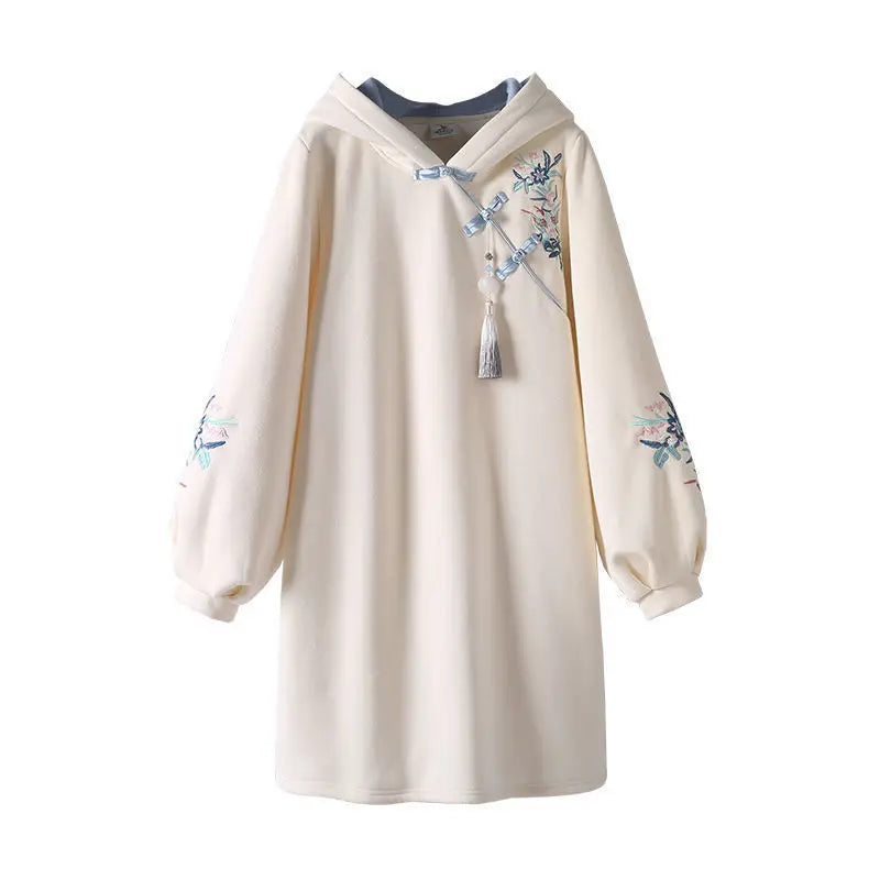 Winter Dress Women' Chinese Traditional Style Hanfu Cheongsam