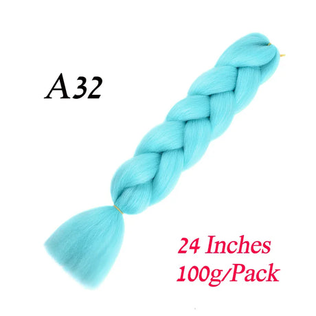 Synthetic Jumbo Braiding Hair Extension " Heat Resistant