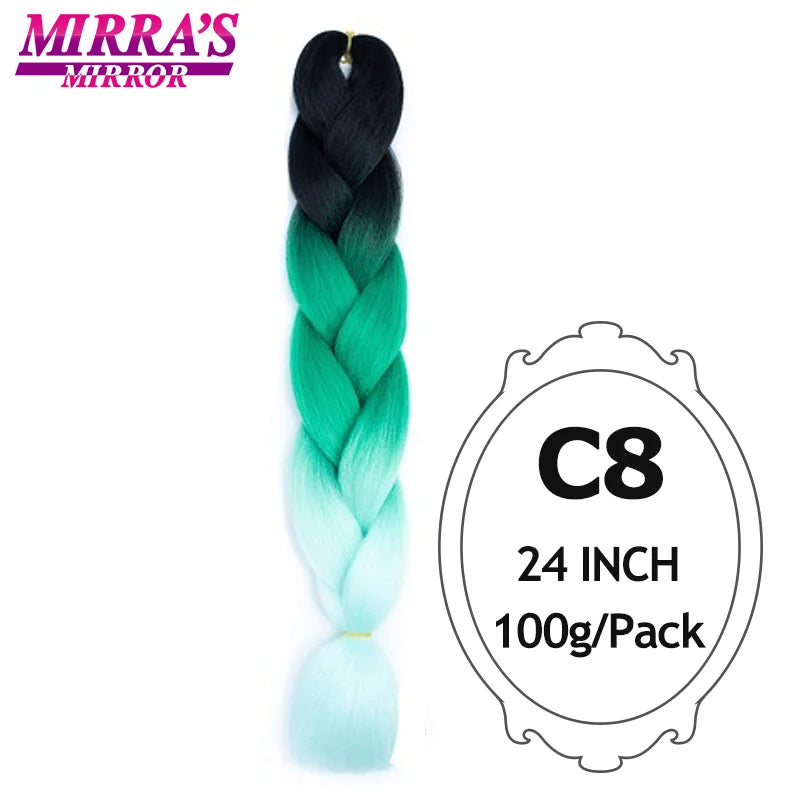 24inch Ombre Hair For Braids 5Pcs Box