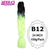 24inch Ombre Hair For Braids 5Pcs Box