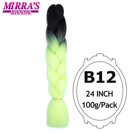 24inch Ombre Hair For Braids 5Pcs Box