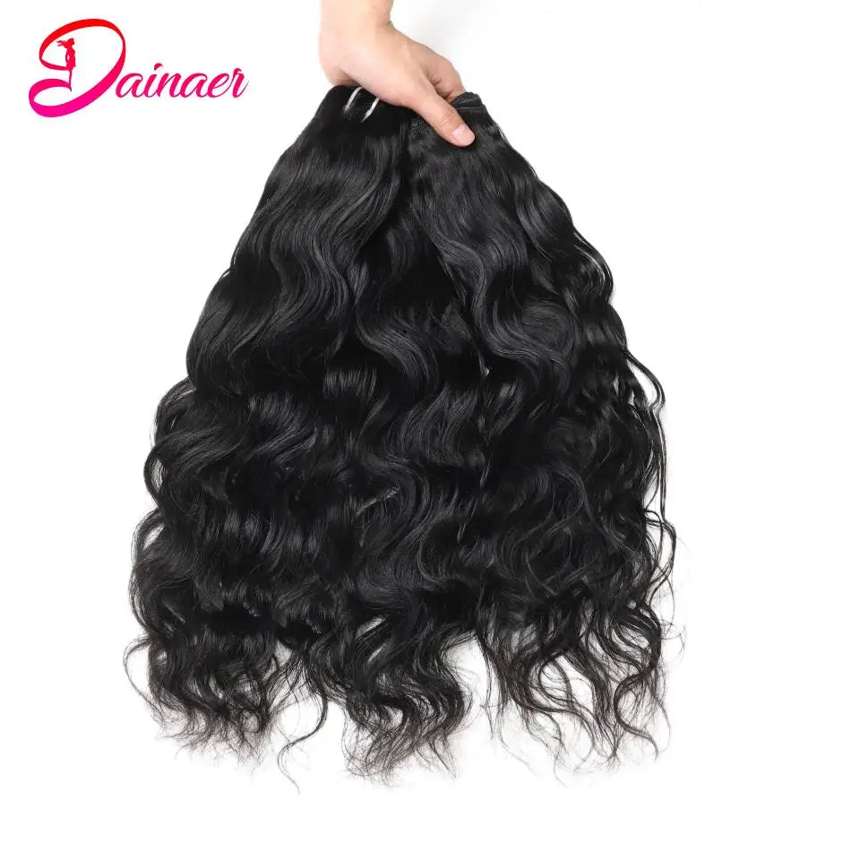 Brazilian Hair Weave Bundles Natural Wave Hair