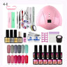 Manicure Set W Uv Led Lamp Dryer With