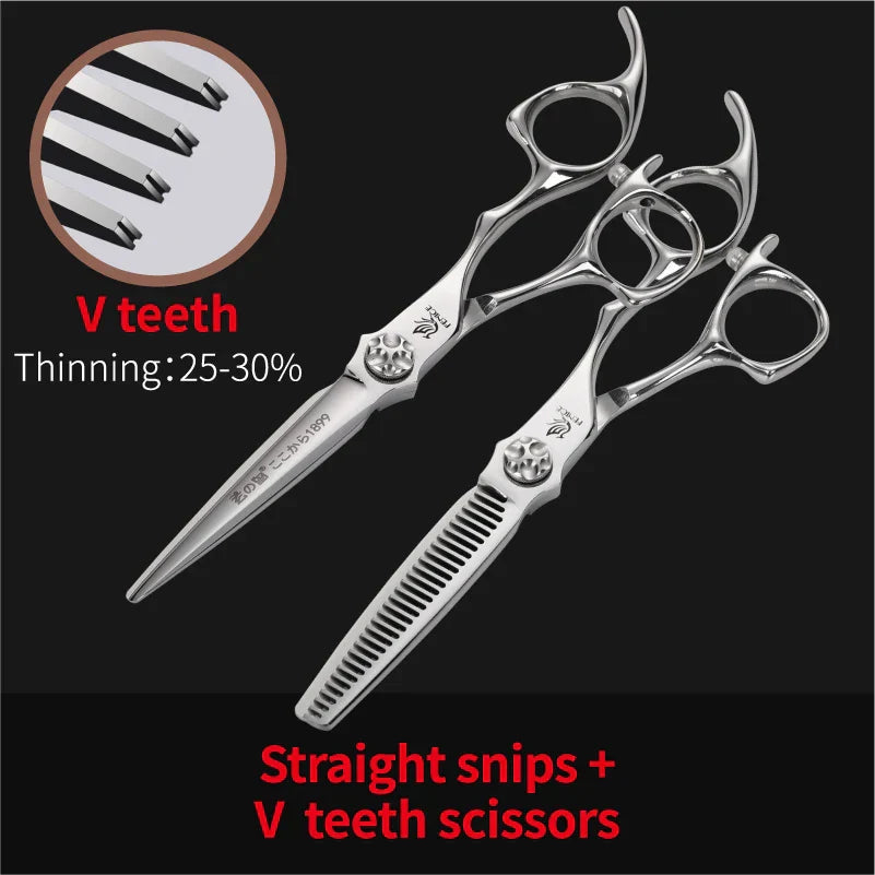 Fenice Cutting Thinning Styling Tool Hair Scissors Set