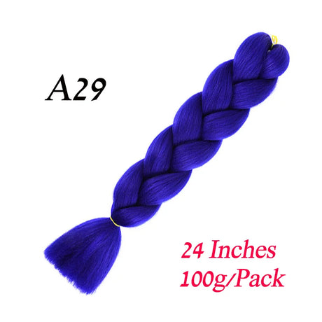 Synthetic Jumbo Braiding Hair Extension " Heat Resistant