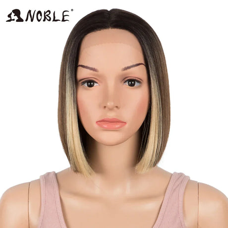 Noble Cosplay Synthetic Lace Wig Cosplay Wig Short