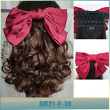 As Synthetic Retro Ponytail With Comb Europen Princess