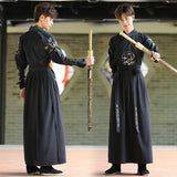 Japanese Vintage Kimono Samurai Cosplay Clothing Woman Man