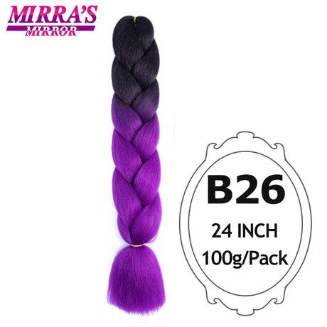 24inch Ombre Hair For Braids 5Pcs Box