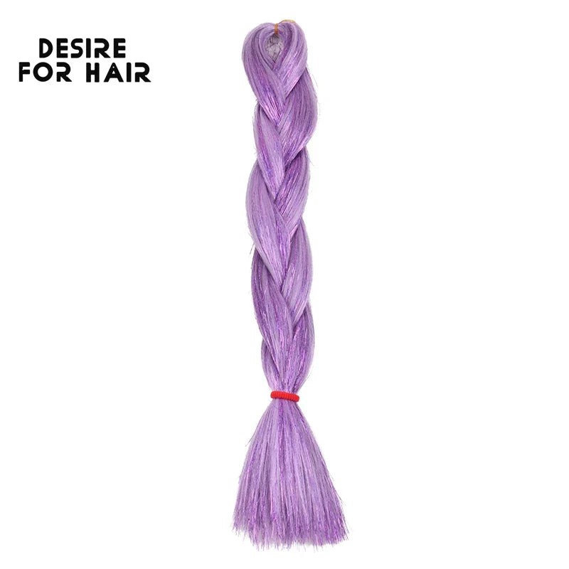 Desire For Hair Packs Synthetic Braiding Hair Christmas