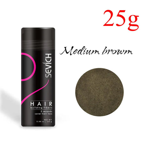 Keratin Hair Fibers Spray Colorful Powder