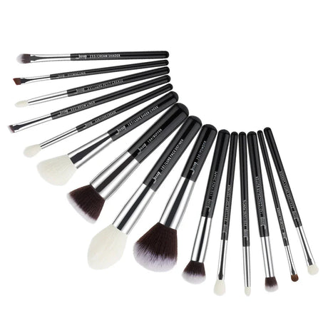 Jessup Makeup Brushes Synthetic-Natural Hair Foundation Powder