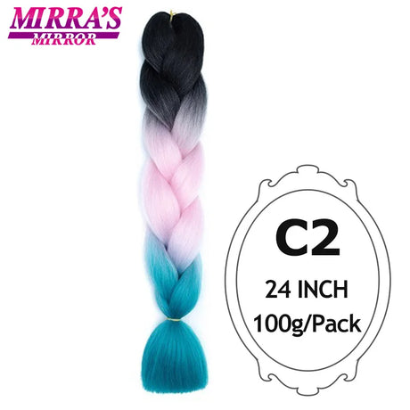 24inch Ombre Hair For Braids 5Pcs Box