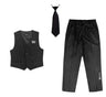 Popping Dance Performance Suit Men Hip Hop Suit