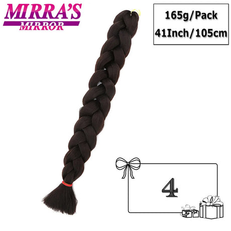 82 Inch Jumbo Box Braids Ombre Hair Extensions