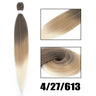 Alororo Ombre Pre Stretched Braiding Hair Synthetic Hair