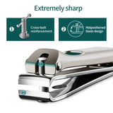 Mr.Green Nail Clippers Stainless Steel Curved Blade Clipper